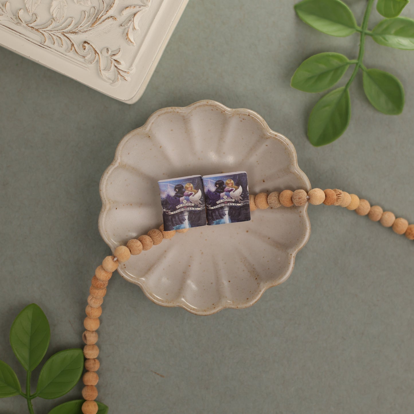 Titled Stud Earrings - Soman Chainani - The School of Good and Evil