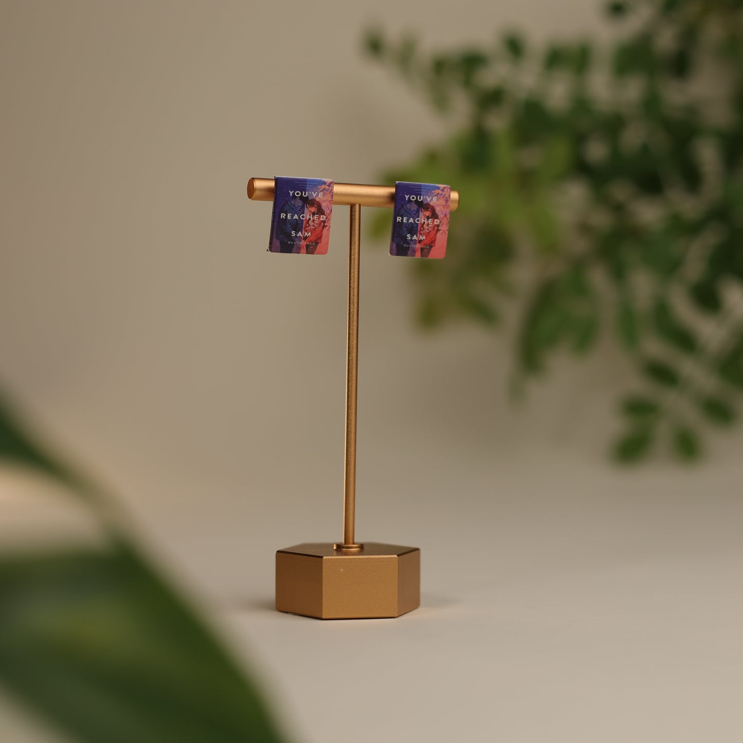Titled Stud Earrings - Dustin Thao - You've Reached Sam