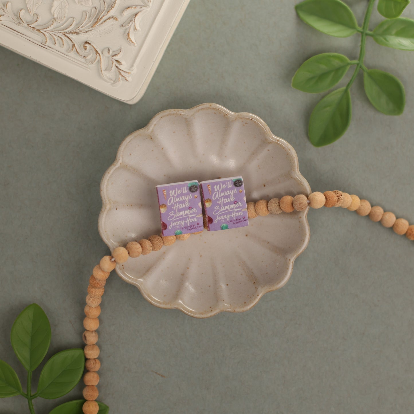 Titled Stud Earrings - Jenny Han - Well Always Have Summer