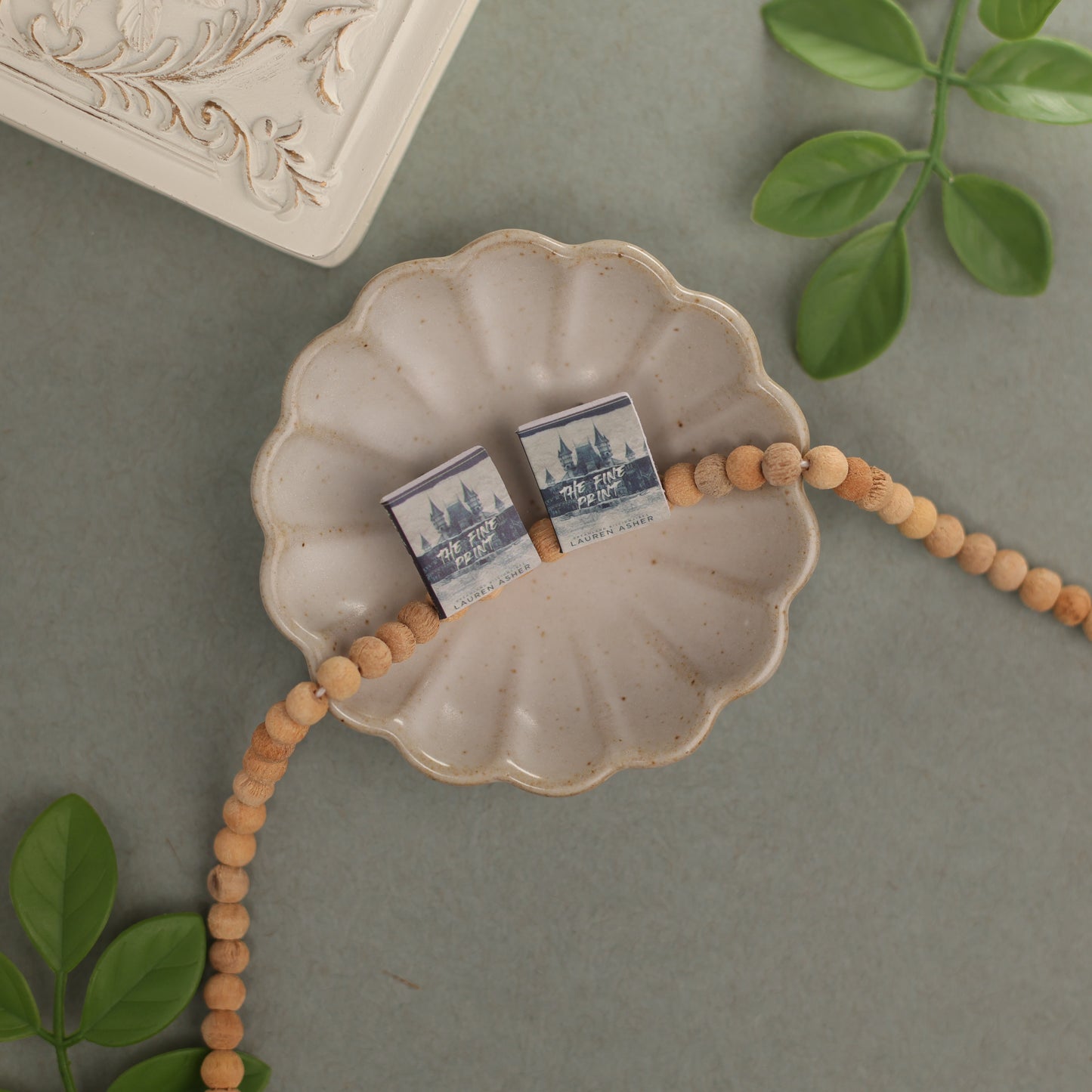 Titled Stud Earrings - Lauren Asher - The Fine Print