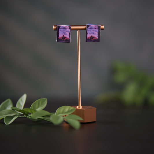 Titled Stud Earrings - C.S. Lewis - The Horse and His Boy