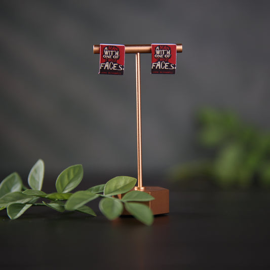Titled Stud Earrings - Caimh McDonnell - A Man with One of Those Faces