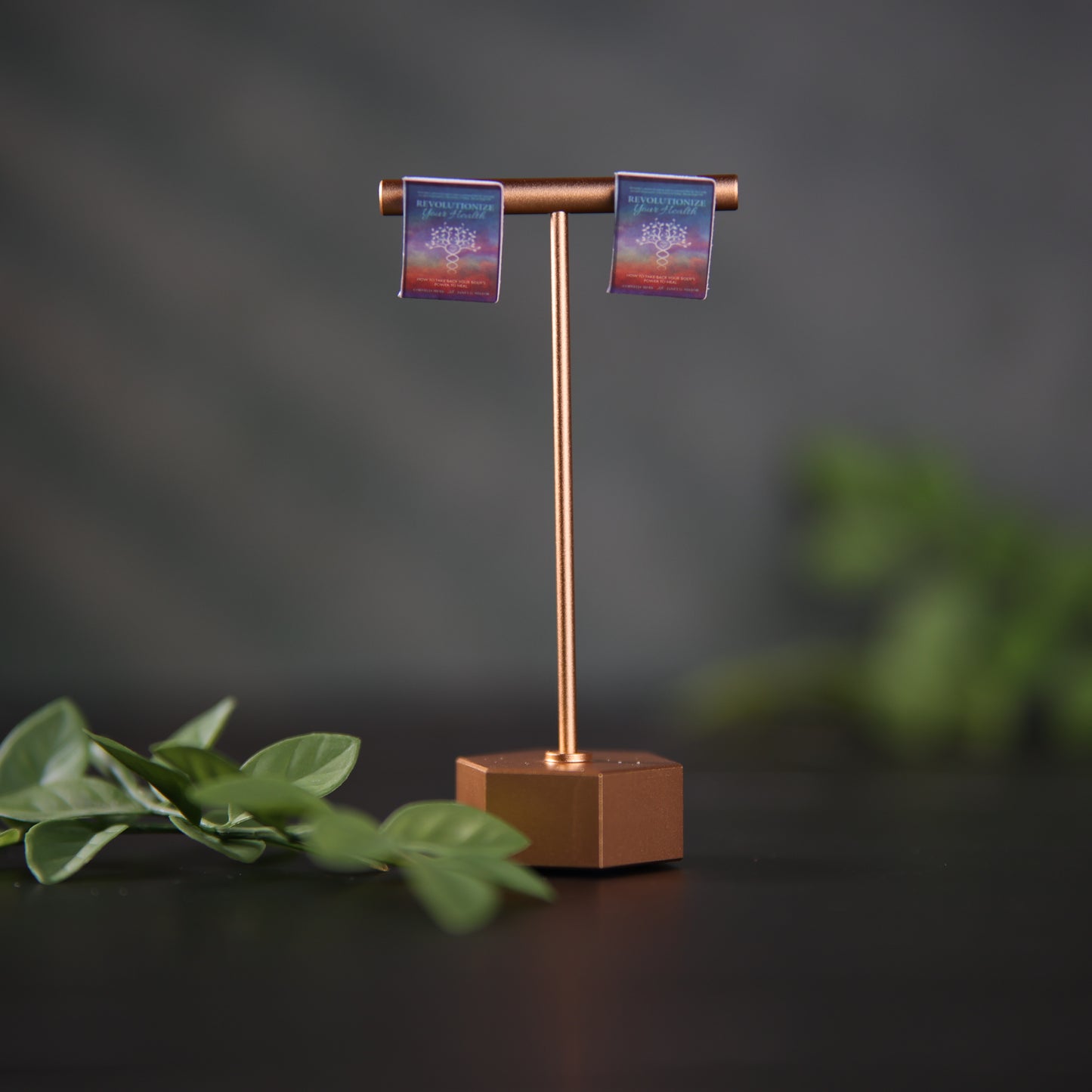 Titled Stud Earrings - Cornella Merk & Janet G. Nestor - Revolutionize Your Health