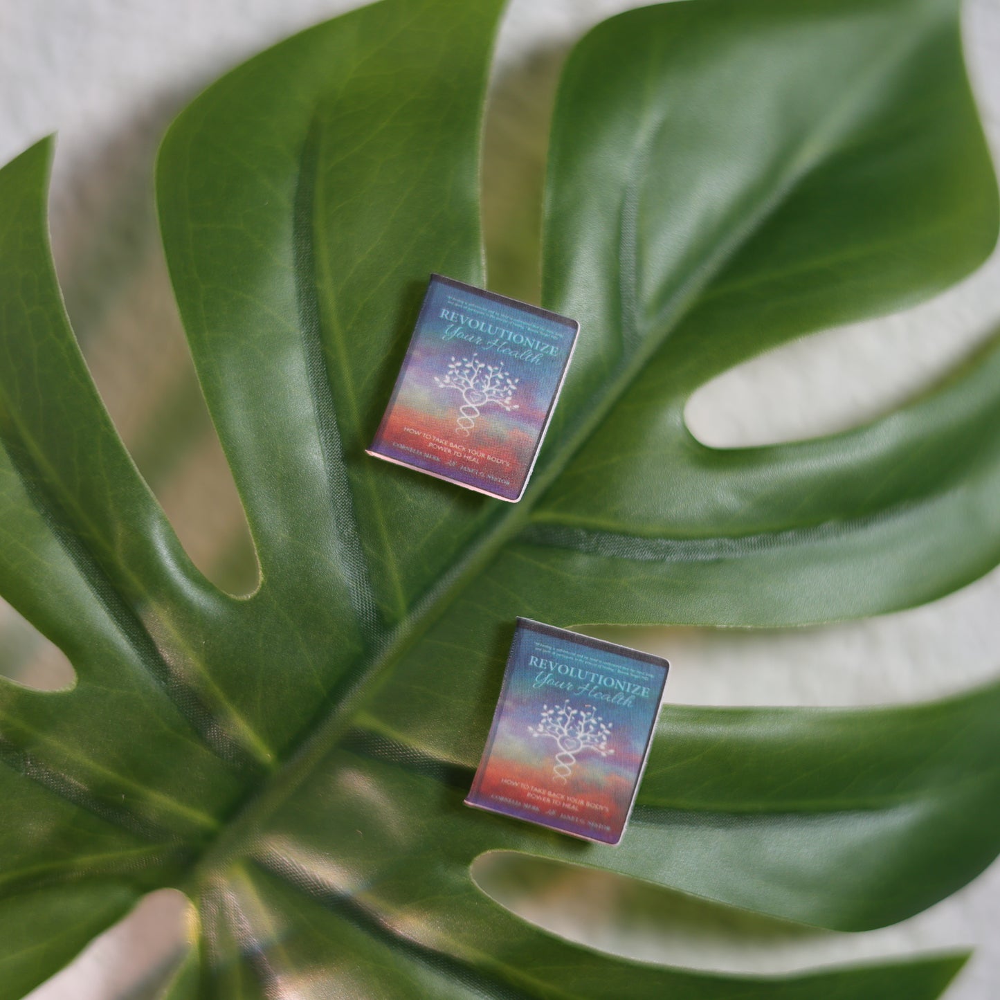 Titled Stud Earrings - Cornella Merk & Janet G. Nestor - Revolutionize Your Health