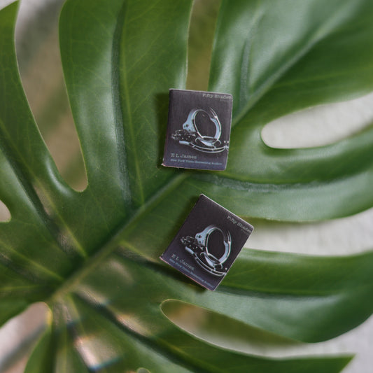 Titled Stud Earrings - E.L. James - Fifty Shades Freed