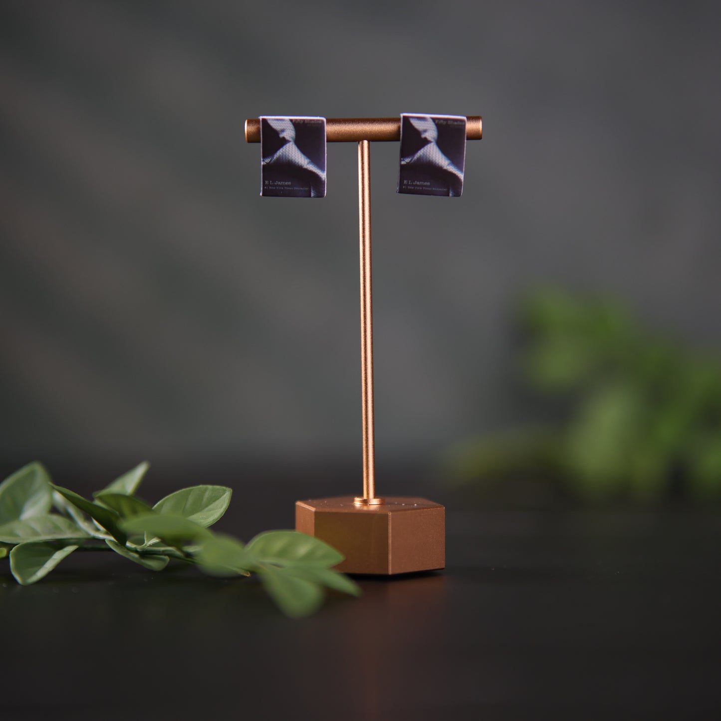 Titled Stud Earrings - E.L. James - Fifty Shades of Grey