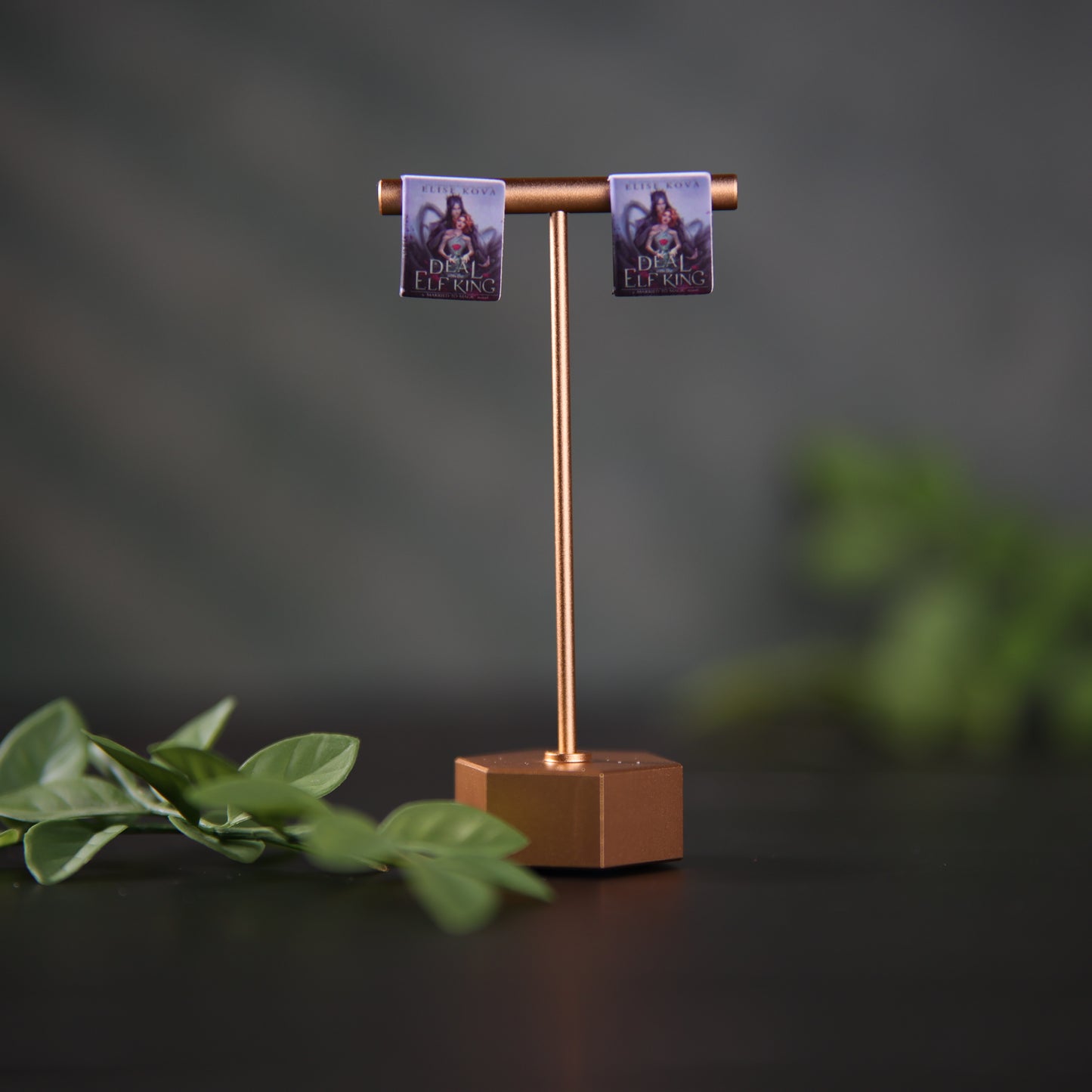 Titled Stud Earrings - Elise Kova - Deal with the Elf King