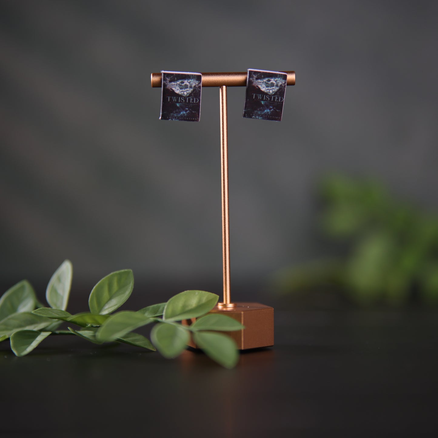 Titled Stud Earrings - Emily McIntire - Twisted