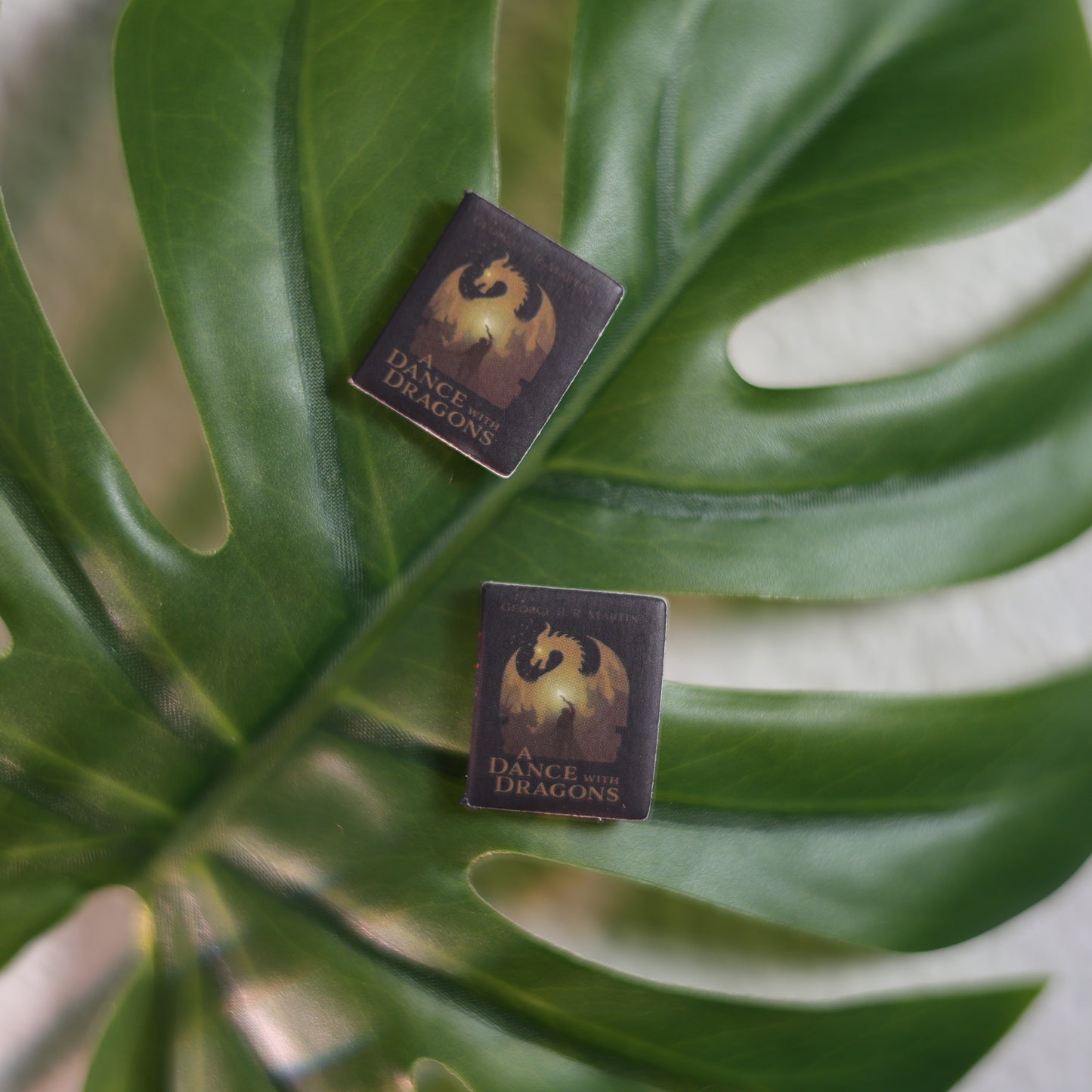 Titled Stud Earrings - George R.R. Martin - A Dance with Dragons