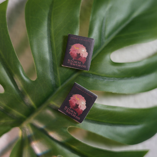 Titled Stud Earrings - George R.R. Martin - A Storm of Swords