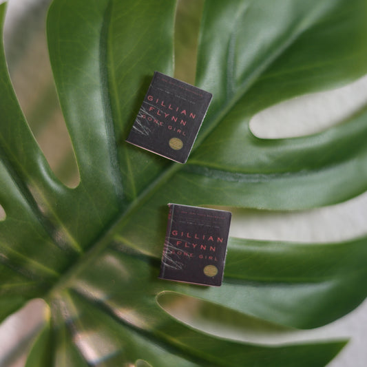 Titled Stud Earrings - Gillian Flynn - Gone Girl
