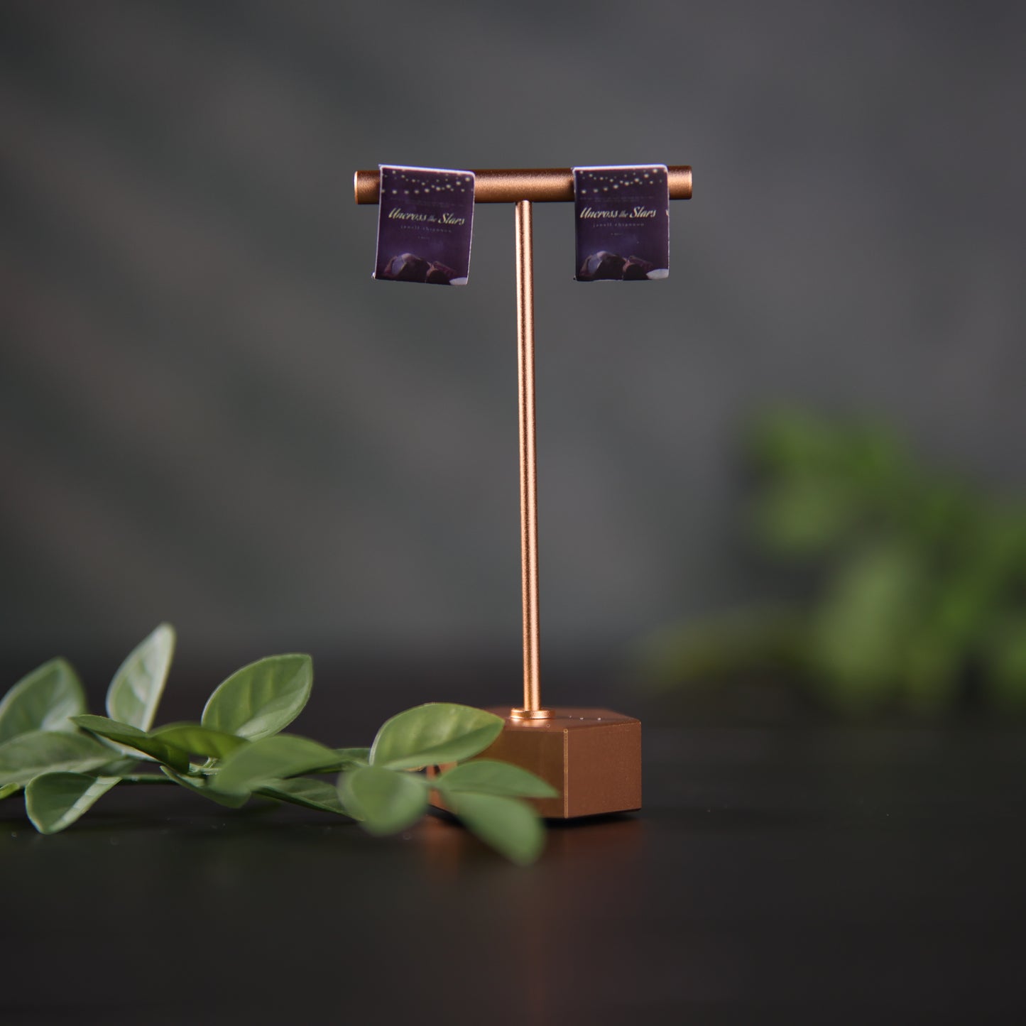 Titled Stud Earrings - Janell Rhiannon - Uncross the Stars