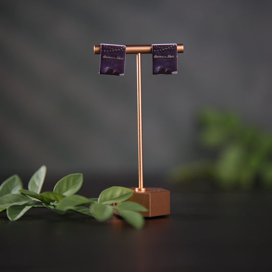 Titled Stud Earrings - Janell Rhiannon - Uncross the Stars