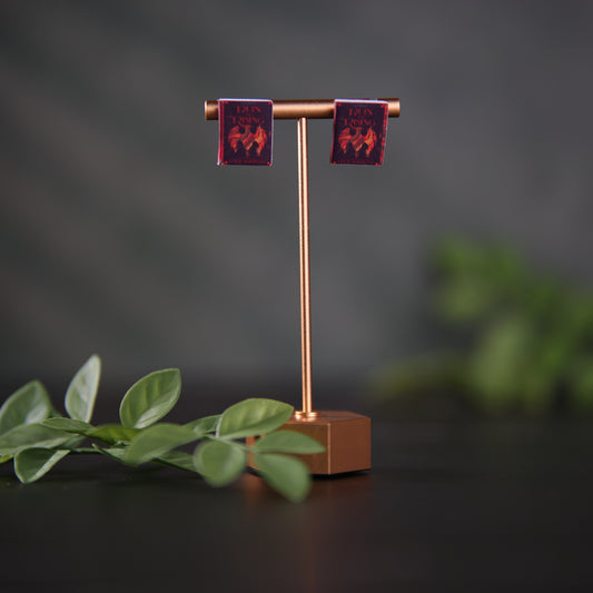 Titled Stud Earrings - Leigh Bardugo - Ruin and Rising
