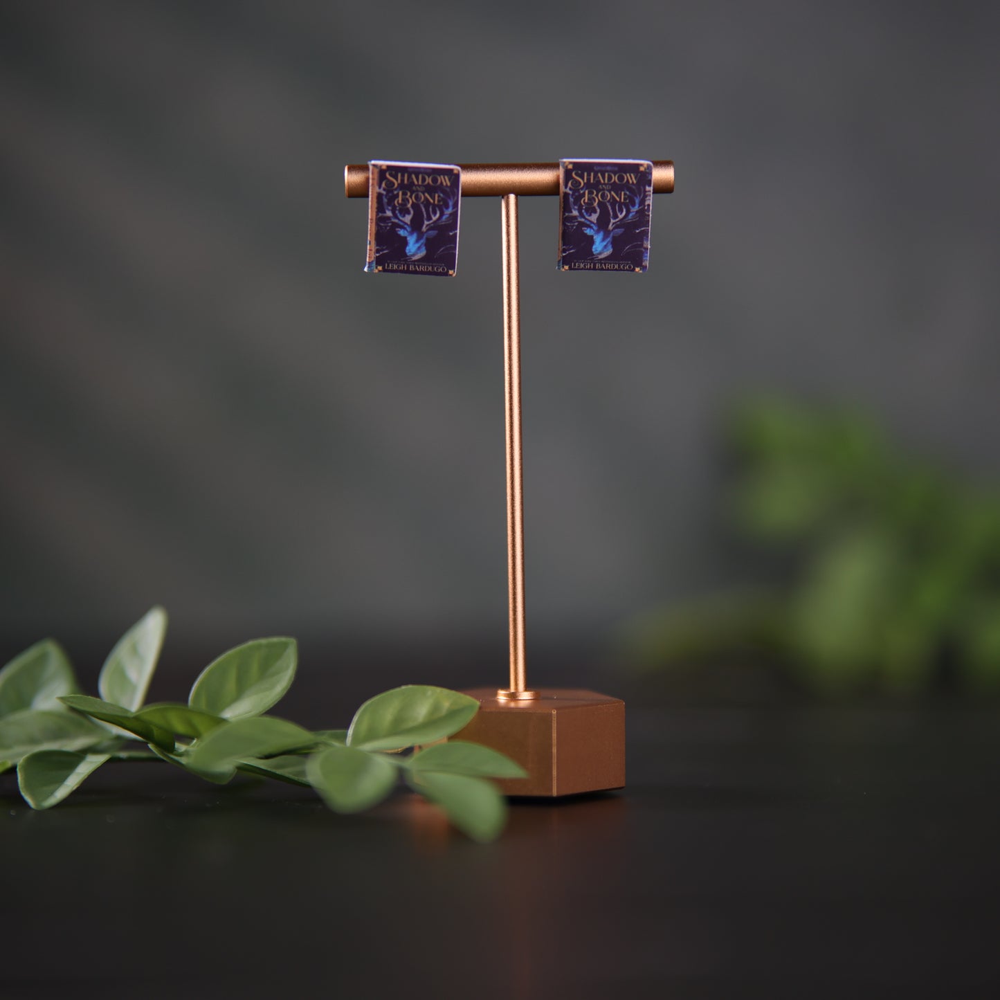 Titled Stud Earrings - Leigh Bardugo - Shadow and Bone