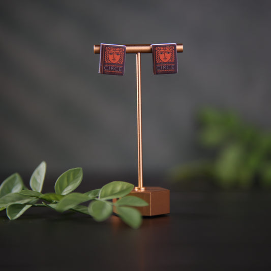 Titled Stud Earrings - Madeline Miller - Circe