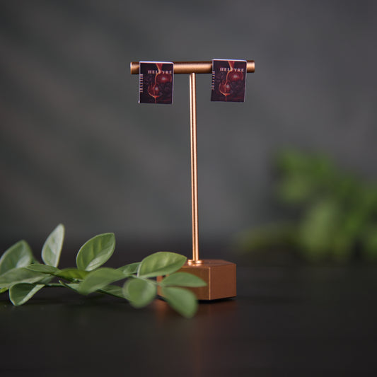 Titled Stud Earrings - Mariel Pomeroy - Helfyre
