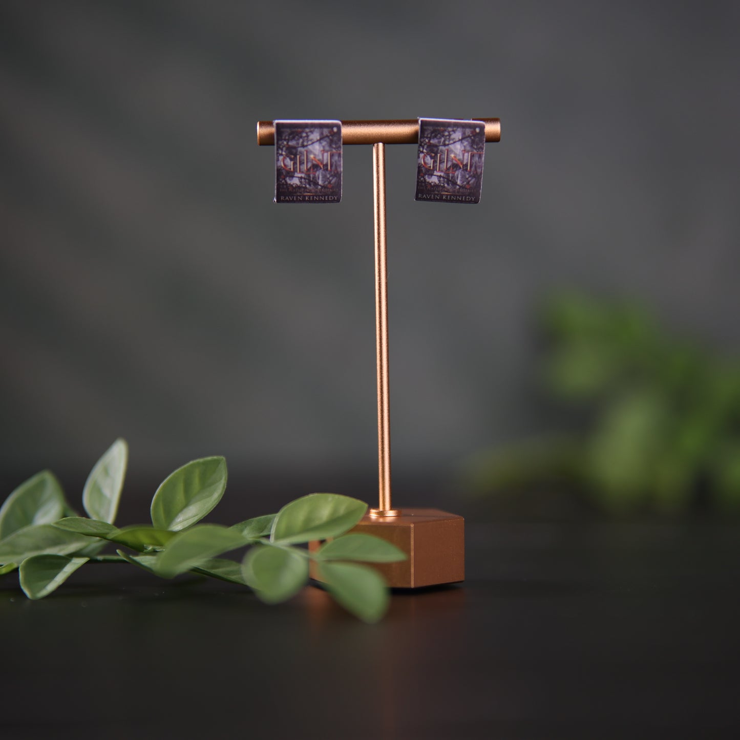 Titled Stud Earrings - Raven Kennedy - Glint