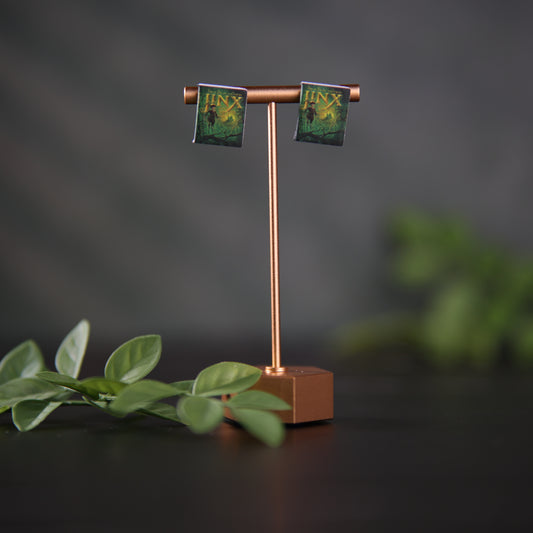 Titled Stud Earrings - Sage Blackwood - Jinx