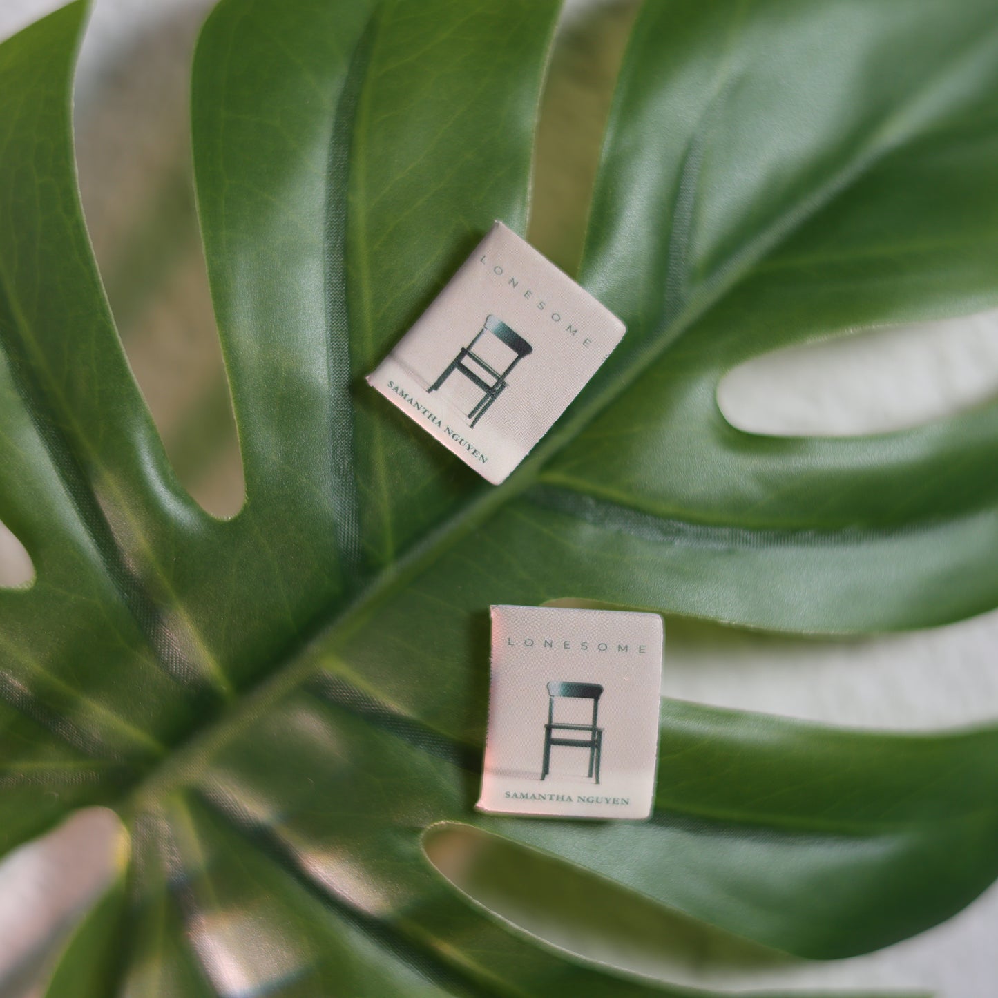 Titled Stud Earrings - Samantha NGuyen - Lonesome