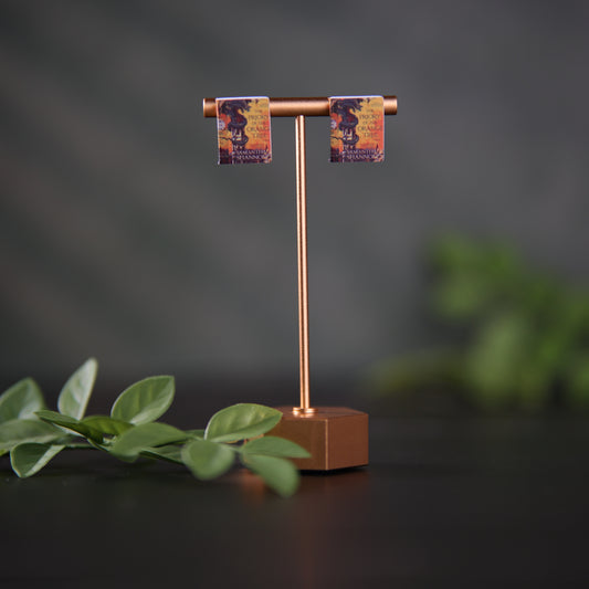 Titled Stud Earrings - Samantha Shannon - The Priory of the Orange Tree
