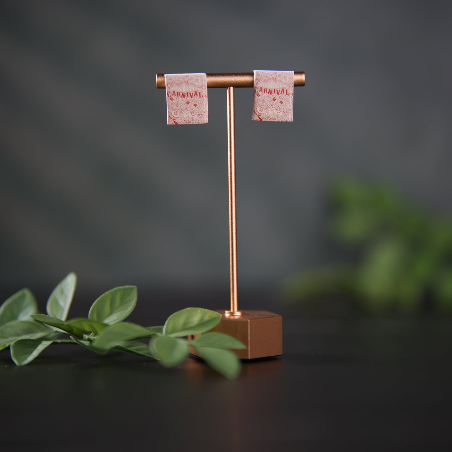 Titled Stud Earrings - Stephanie Garber - Carnival