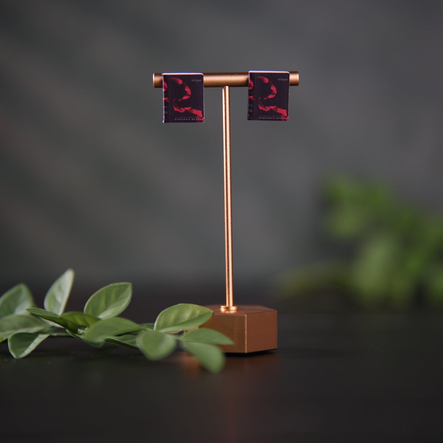 Titled Stud Earrings - Stephanie Meyer - Eclipse