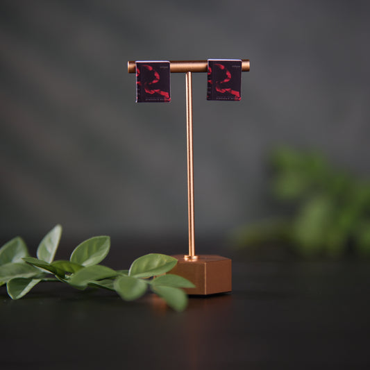 Titled Stud Earrings - Stephanie Meyer - Eclipse
