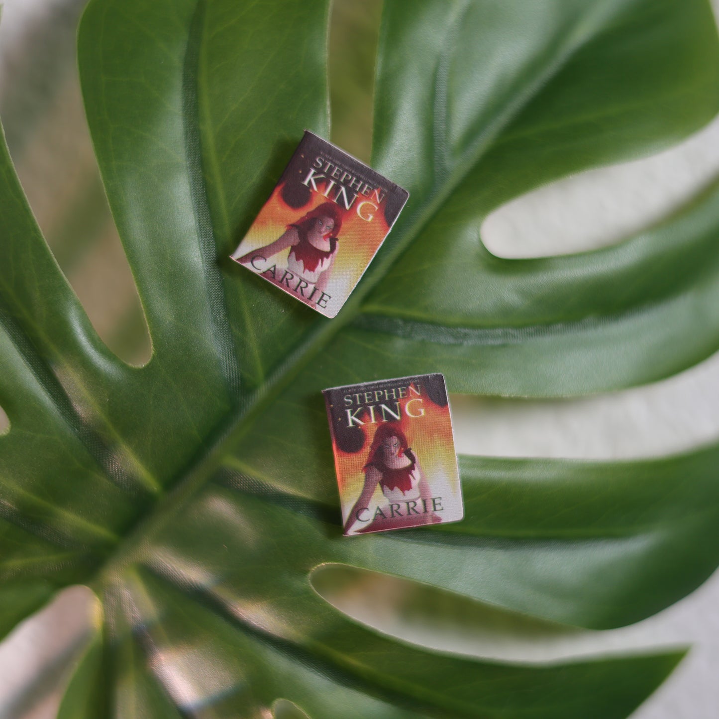 Titled Stud Earrings - Stephen King - Carrie