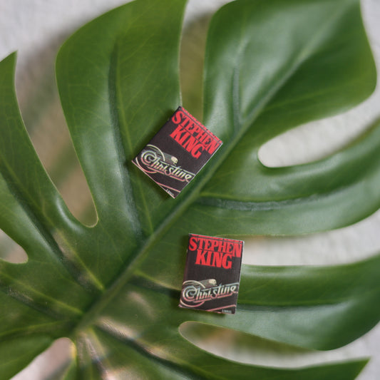 Titled Stud Earrings - Stephen King - Christine