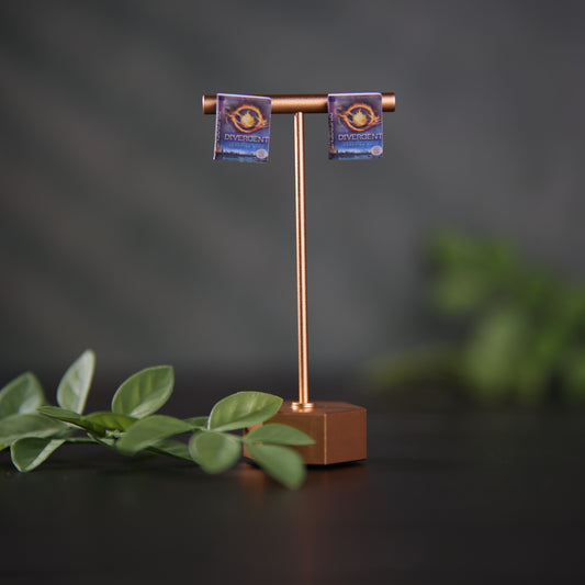 Titled Stud Earrings - Veronica Roth - Divergent